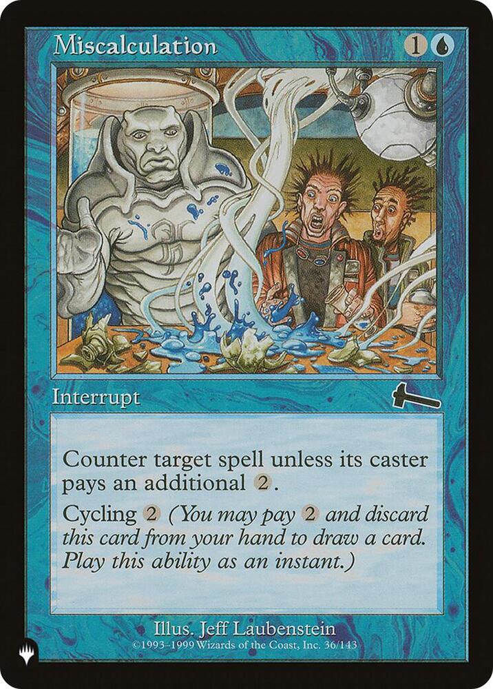 Miscalculation (36/143) [The List]