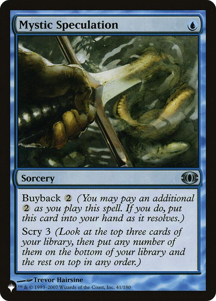 Mystic Speculation (41/180) [The List]
