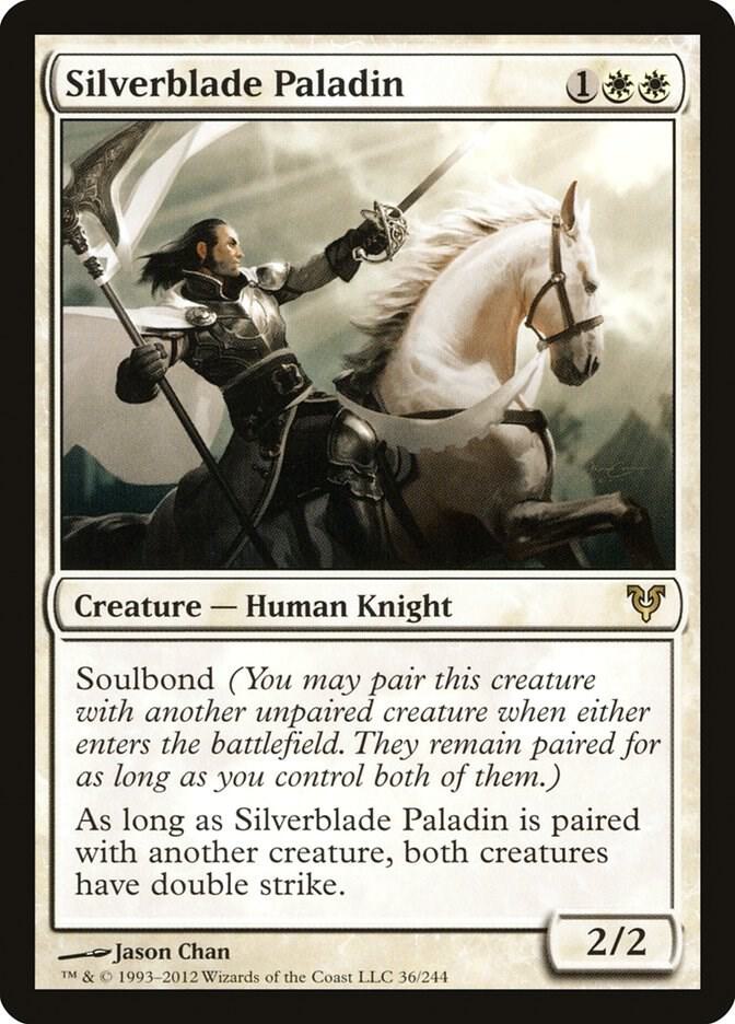 Silverblade Paladin (36) [Avacyn Restored]