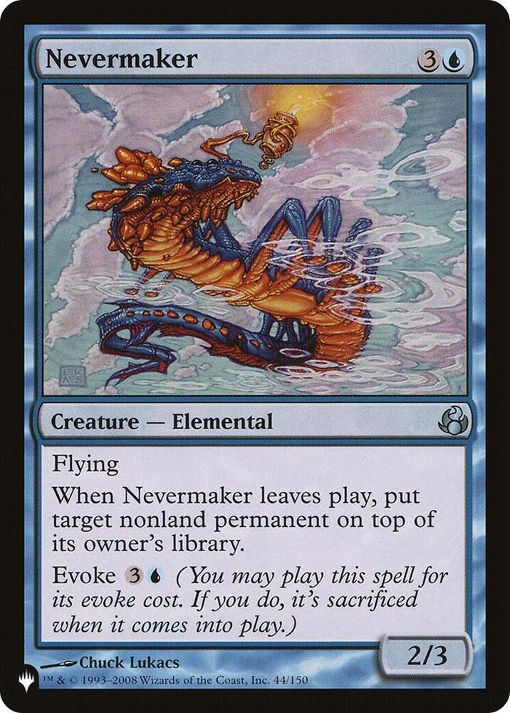 Nevermaker (44/150) [The List]