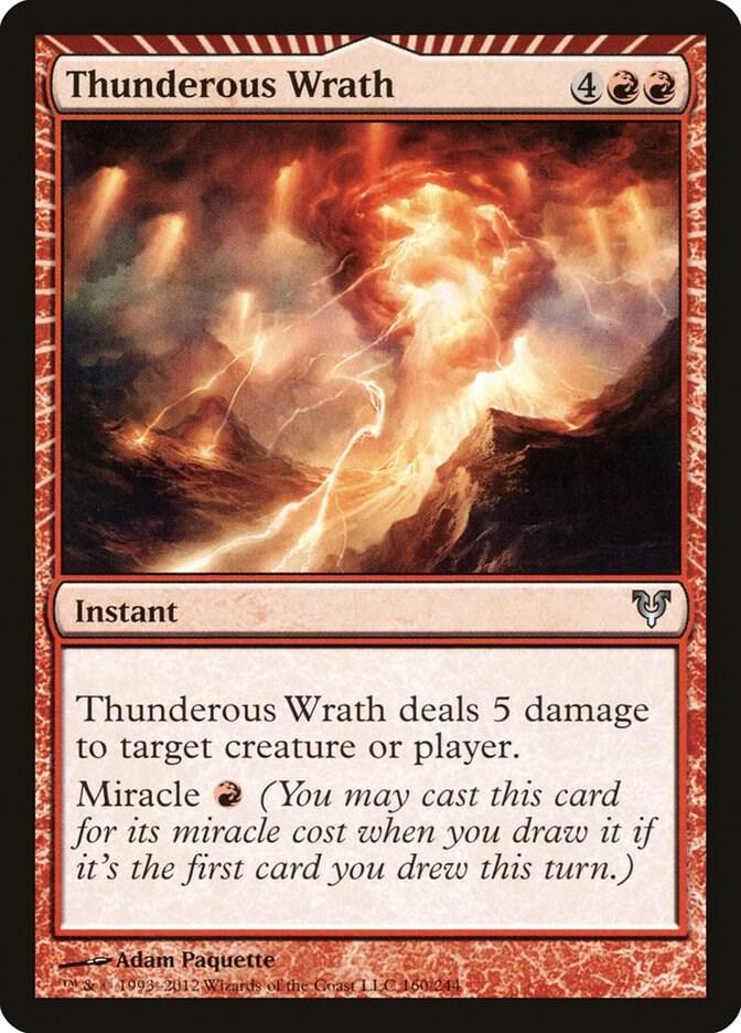 Thunderous Wrath (160) [Avacyn Restored]