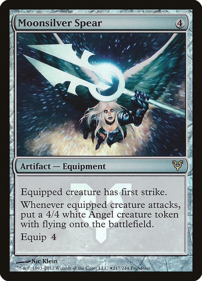 Moonsilver Spear (217) [Prerelease Cards]