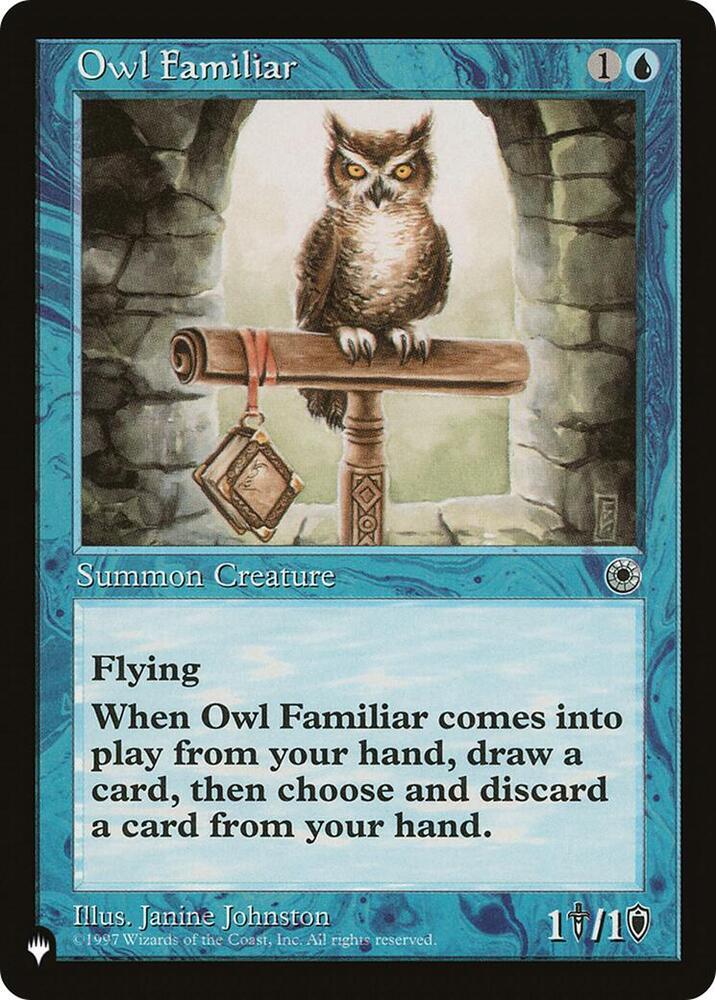 Owl Familiar (POR-63) [The List]