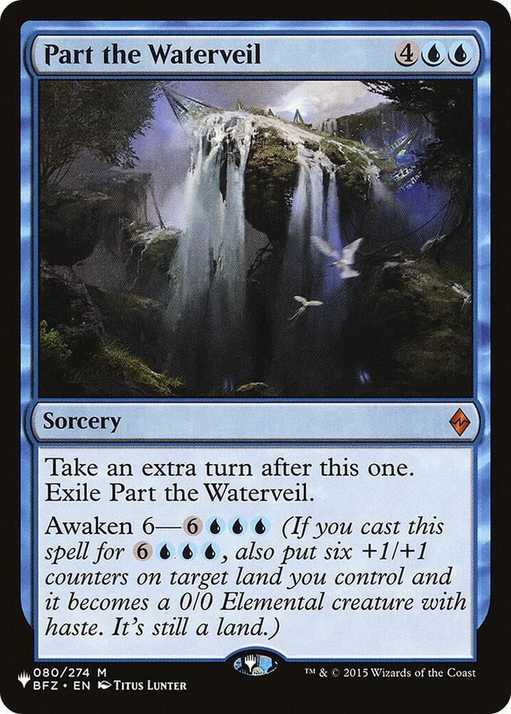 Part the Waterveil (080/274) [The List]