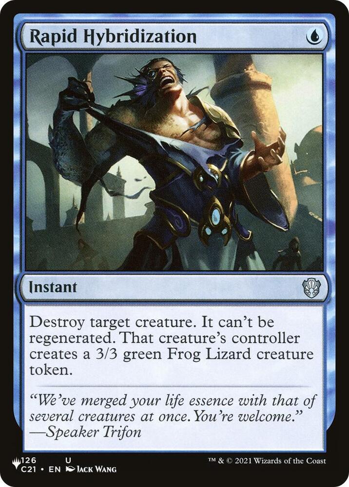 Rapid Hybridization (126/081) [The List]