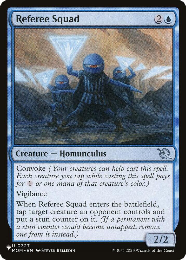 Referee Squad (0327) [The List]