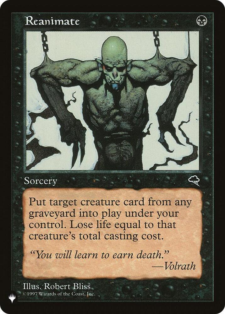 Reanimate (TMP-151) [The List]