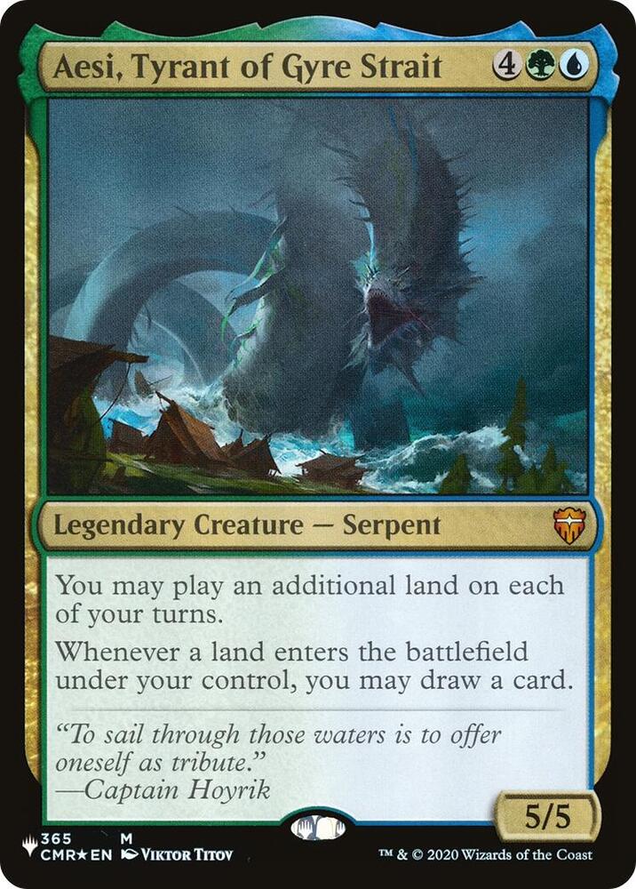 Aesi, Tyrant of Gyre Strait (365/361) [The List]