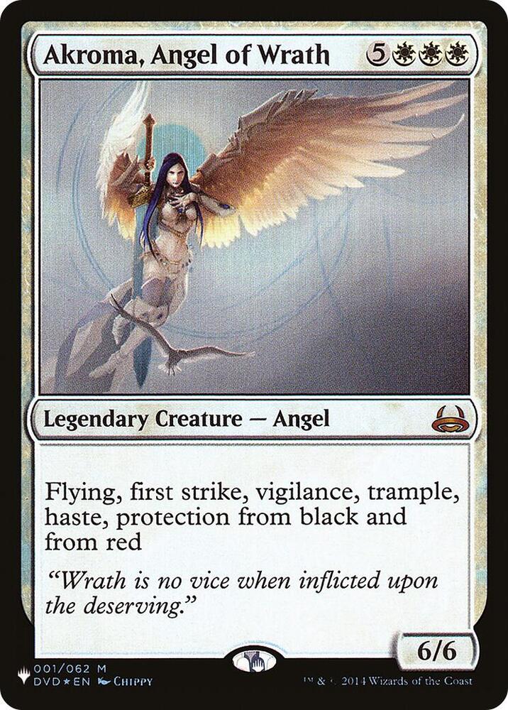 Akroma, Angel of Wrath (001/062) [The List]