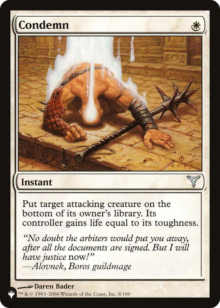 Condemn (8/180) [The List]
