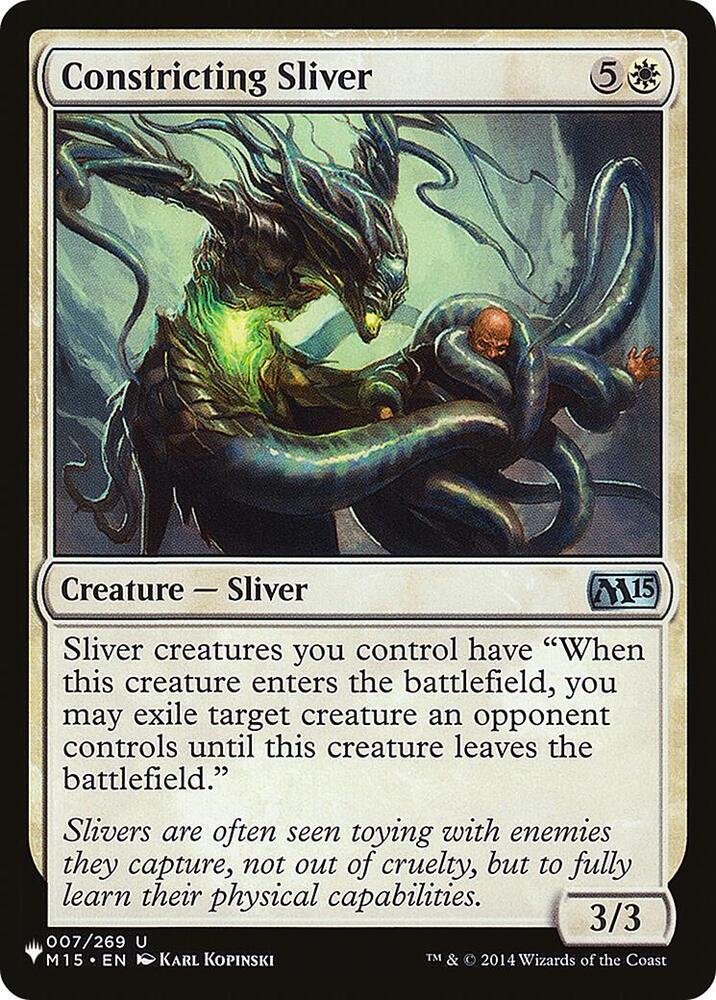 Constricting Sliver (007/269) [The List]