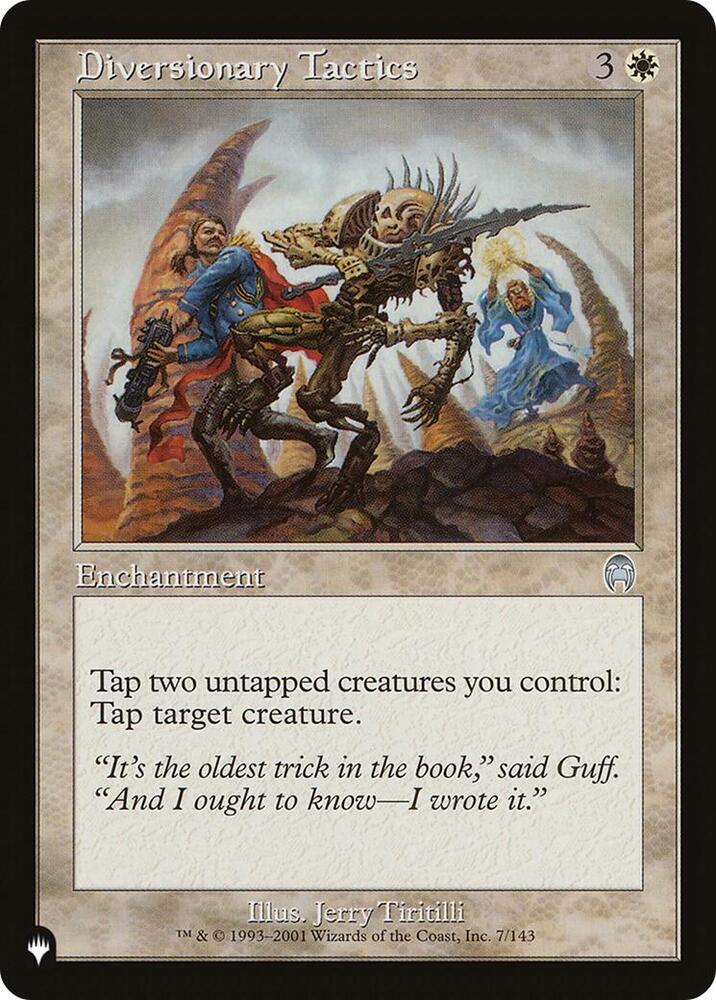 Diversionary Tactics (7/143) [The List]