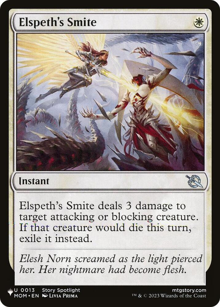 Elspeth's Smite (0013) [The List]