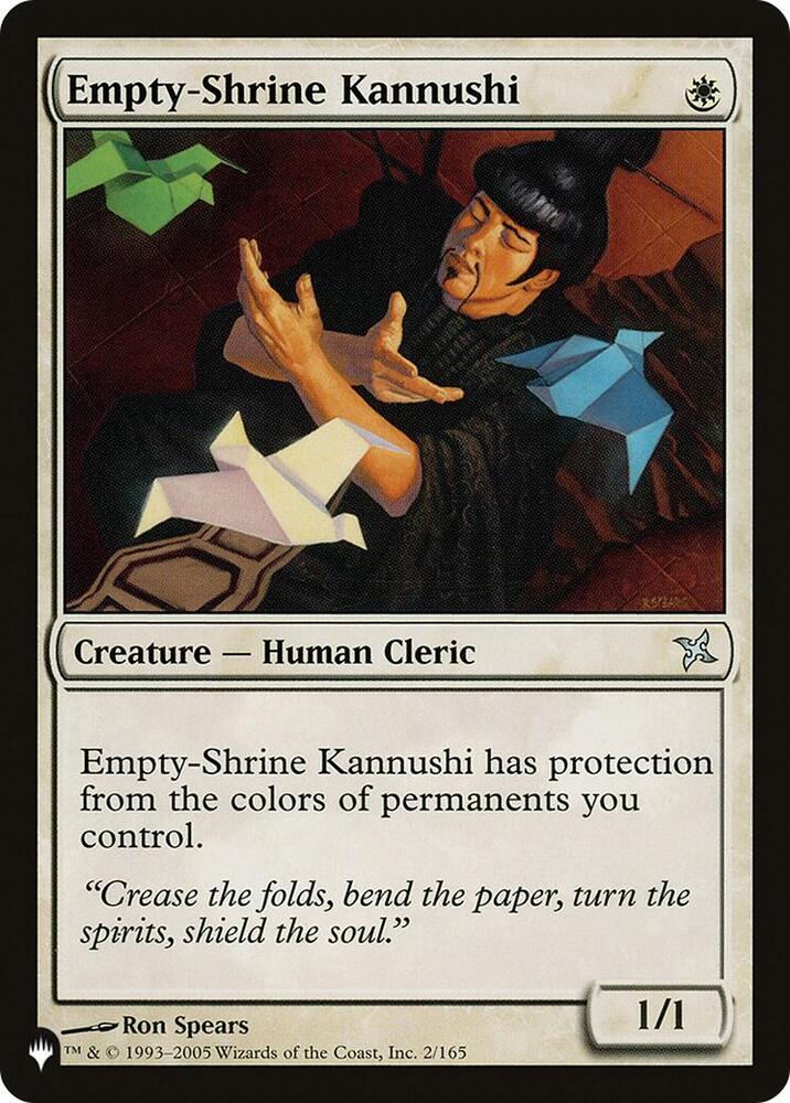 Empty-Shrine Kannushi (2/165) [The List]