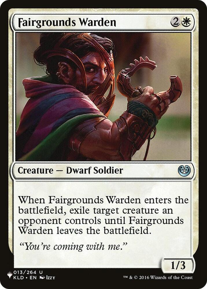 Fairgrounds Warden (013/264) [The List]