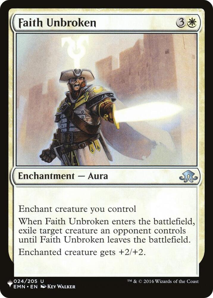 Faith Unbroken (024/205) [The List]