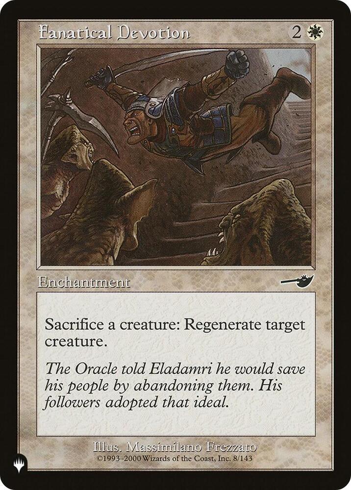 Fanatical Devotion (8/143) [The List]