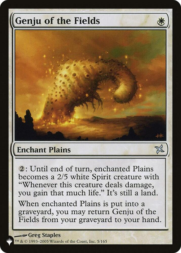 Genju of the Fields (5/165) [The List]