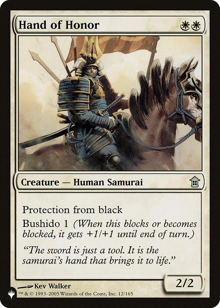 Hand of Honor (12/165) [The List]