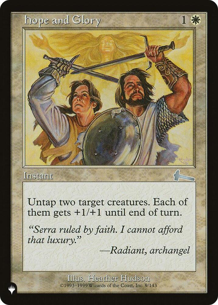 Hope and Glory (9/143) [The List]