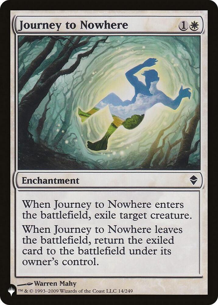 Journey to Nowhere (14/249) [The List]