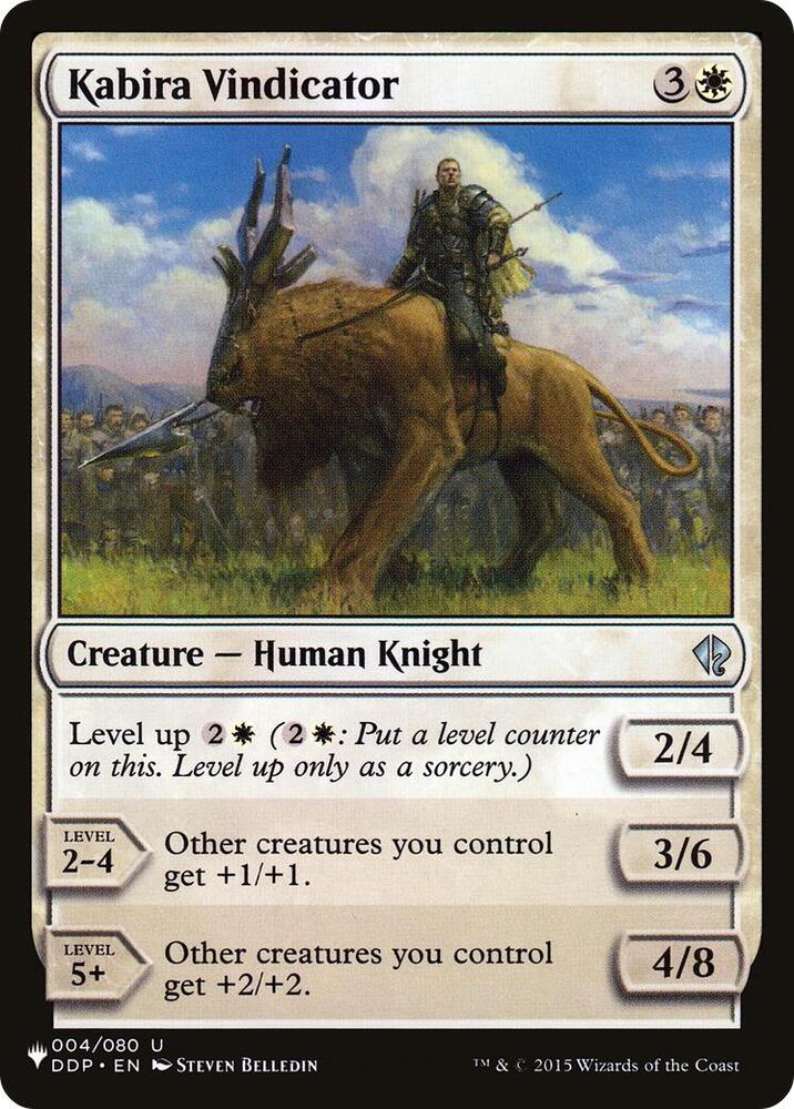 Kabira Vindicator (004/080) [The List]