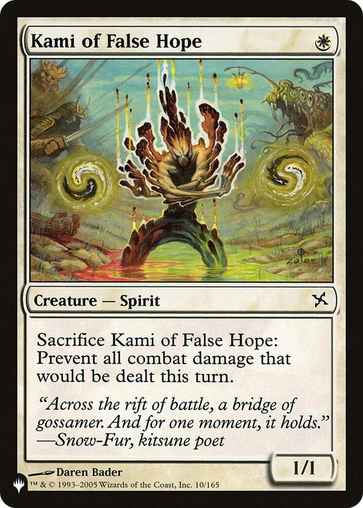 Kami of False Hope (10/165) [The List]