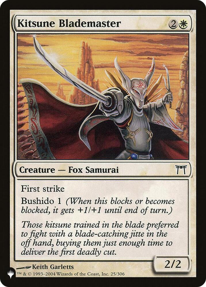 Kitsune Blademaster (25/306) [The List]