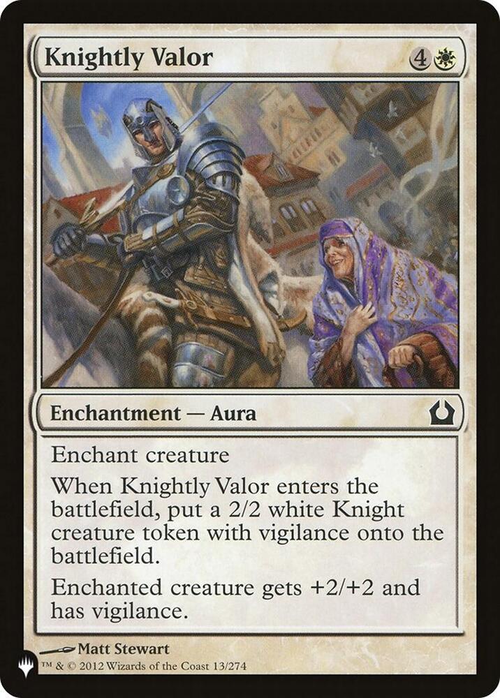 Knightly Valor (13/274) [The List]