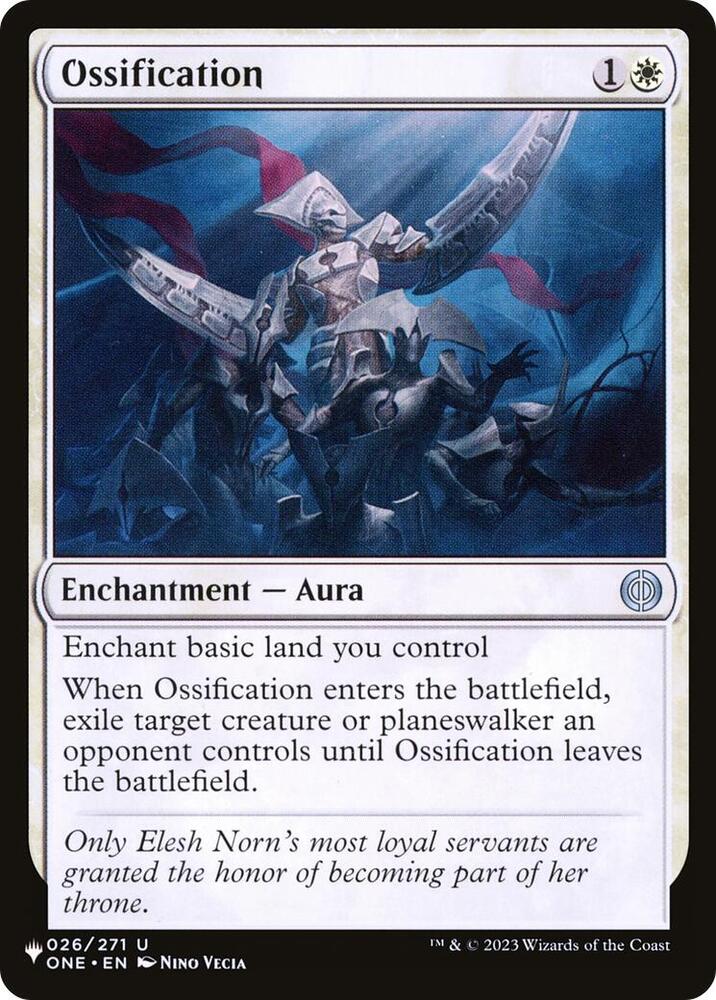 Ossification (026/271) [The List]
