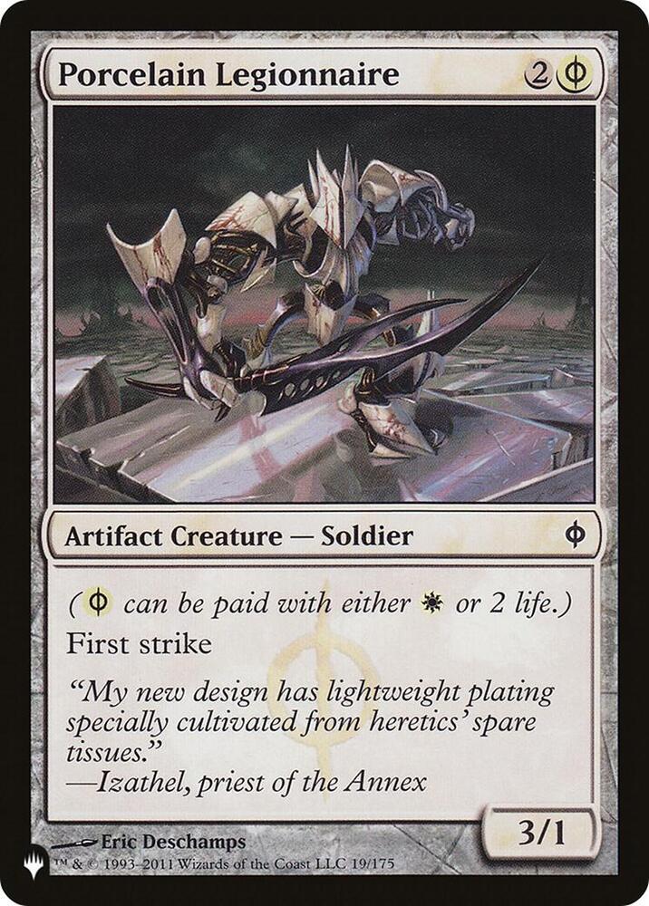 Porcelain Legionnaire (19/175) [The List]