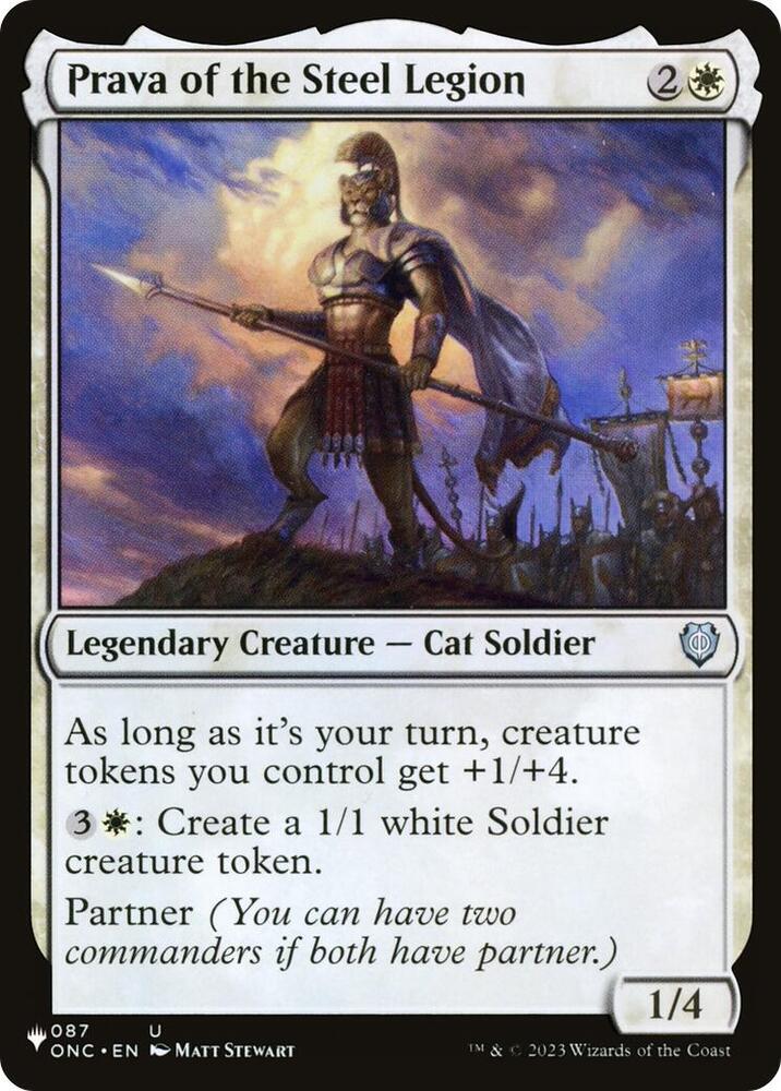 Prava of the Steel Legion (087/028) [The List]