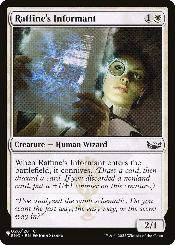 Raffine's Informant (026/281) [The List]