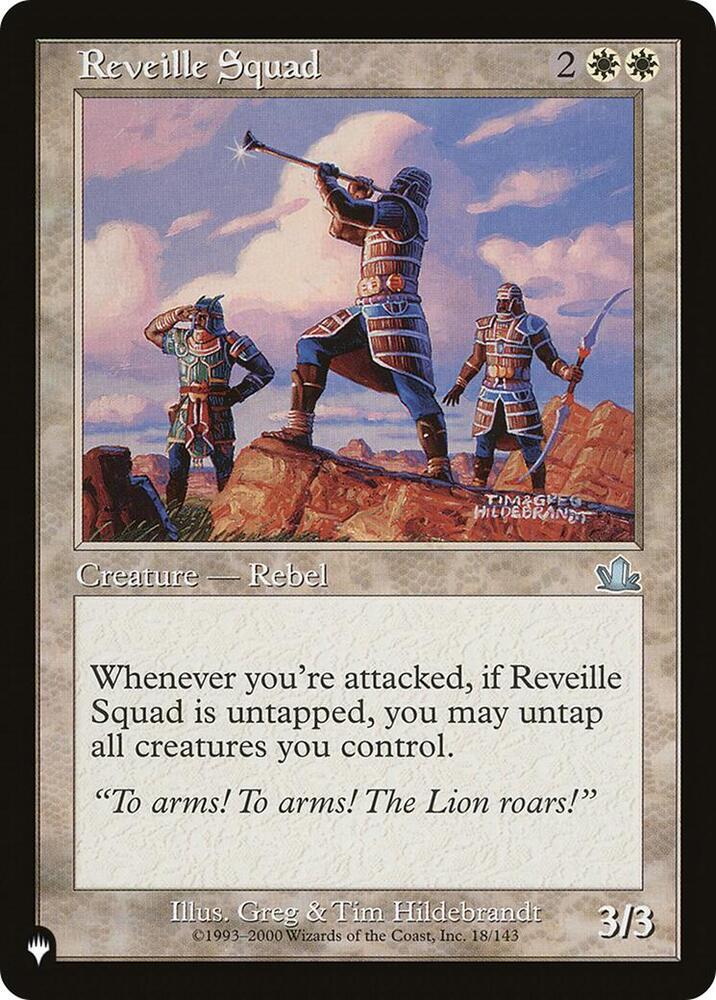 Reveille Squad (18/143) [The List]