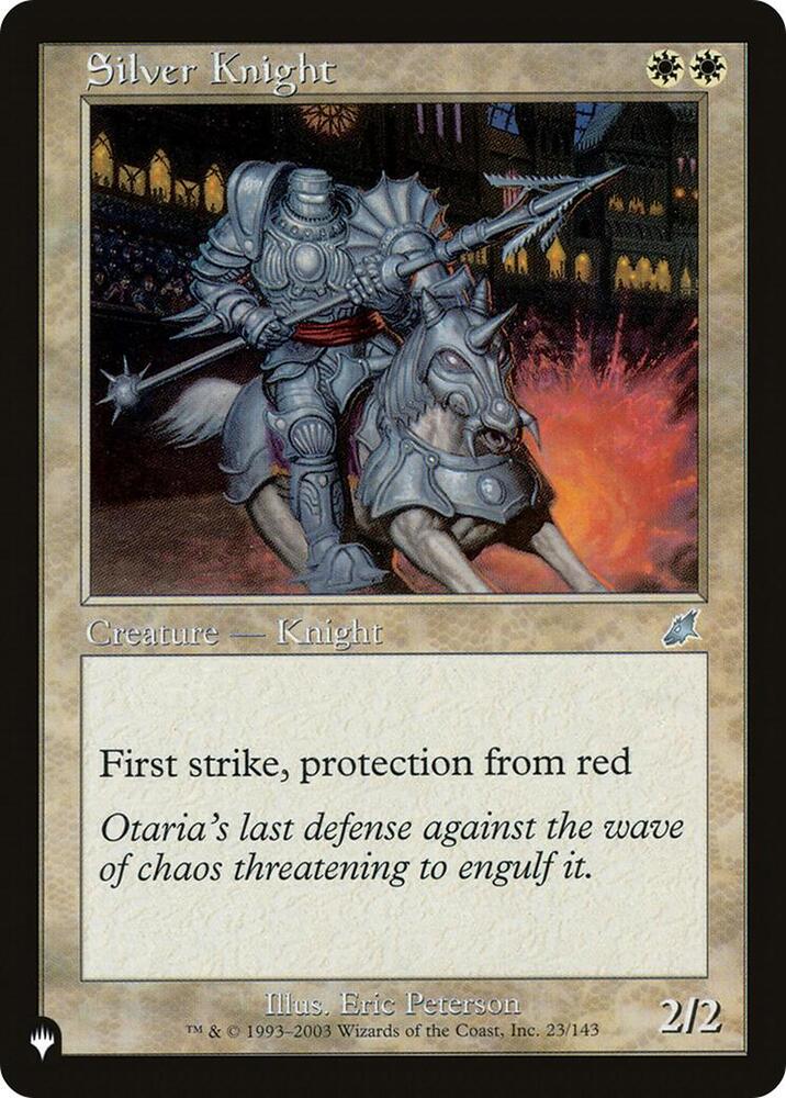 Silver Knight (23/143) [The List]