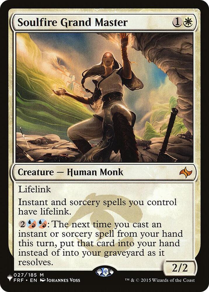 Soulfire Grand Master (027/185) [The List]
