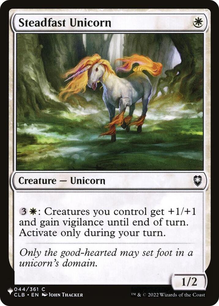 Steadfast Unicorn (044/361) [The List]