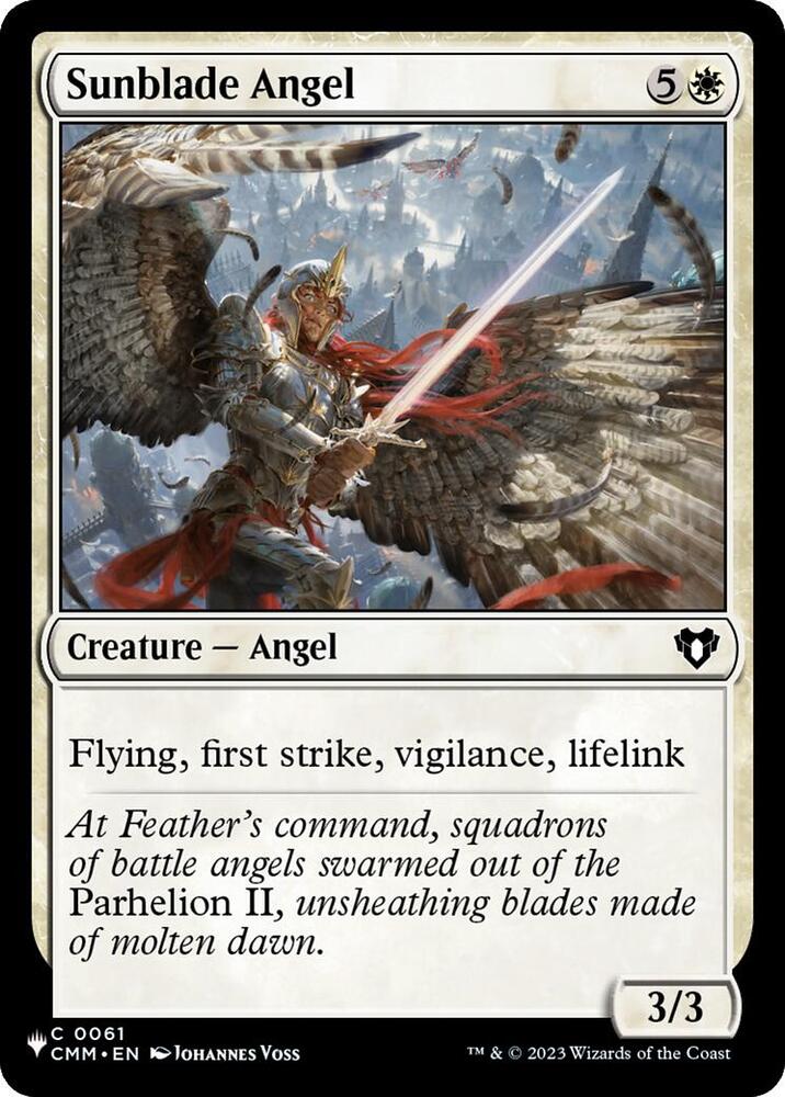 Sunblade Angel (0061) [The List]