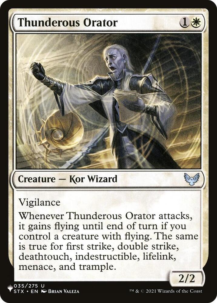 Thunderous Orator (035/275) [The List]