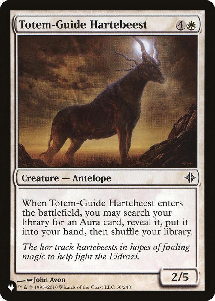 Totem-Guide Hartebeest (50/248) [The List]