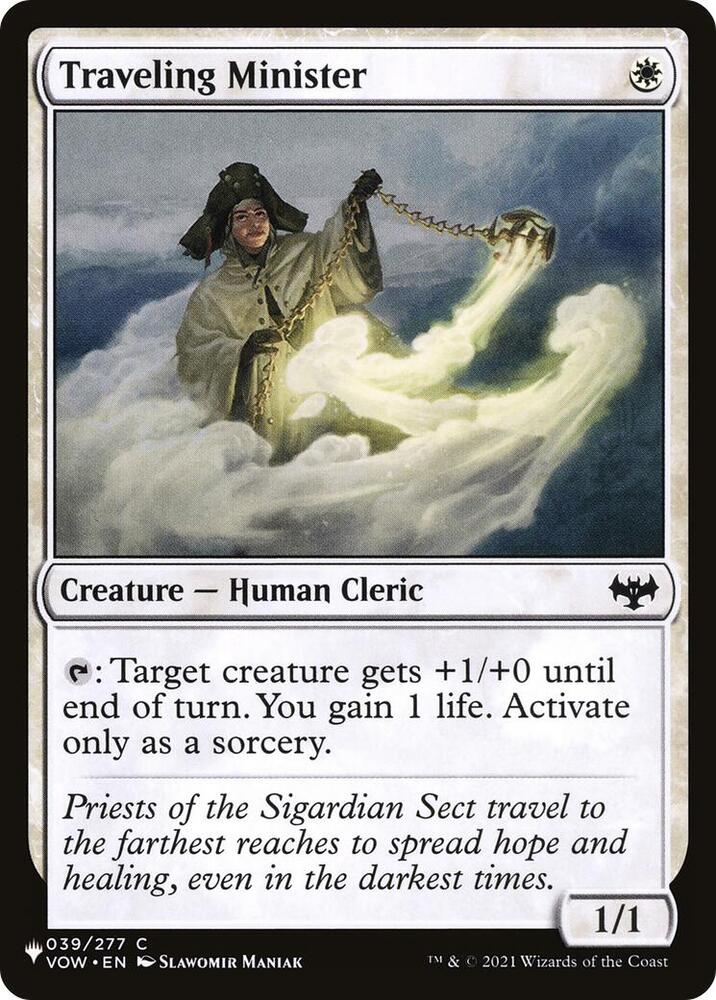 Traveling Minister (039/277) [The List]