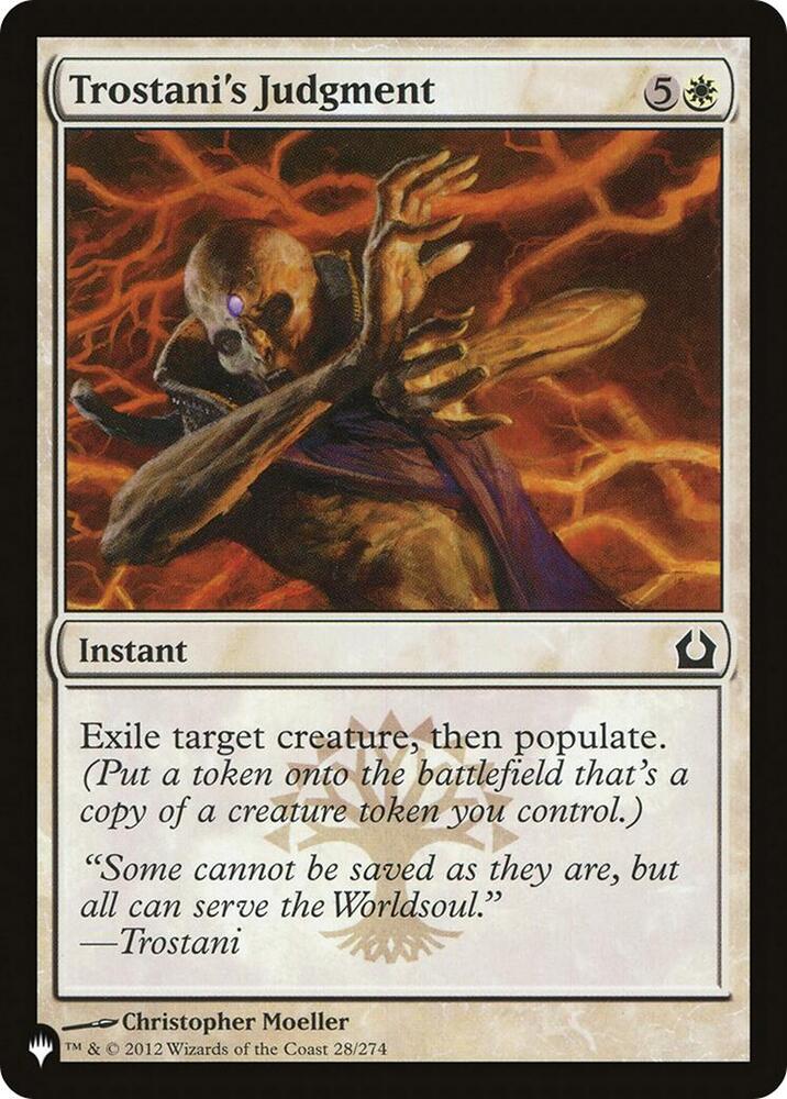 Trostani's Judgment (28/274) [The List]