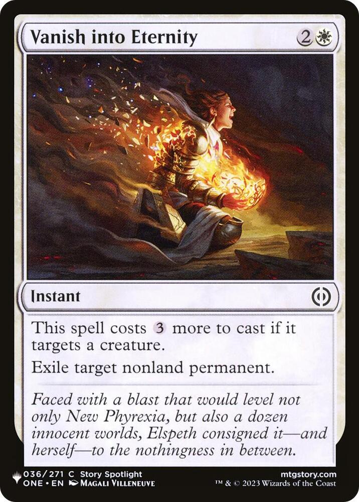 Vanish into Eternity (036/271) [The List]