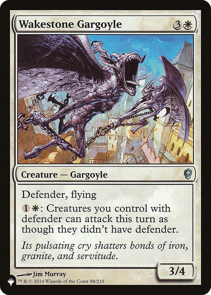 Wakestone Gargoyle (88/210) [The List]
