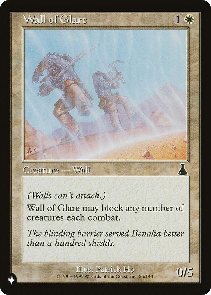 Wall of Glare (25/143) [The List]