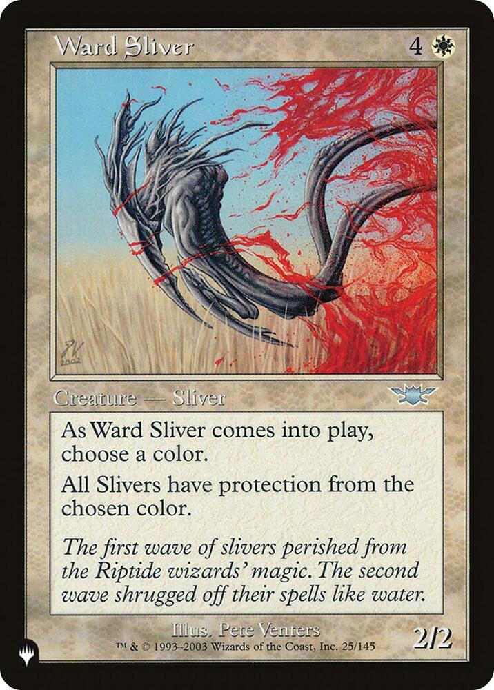 Ward Sliver (25/145) [The List]
