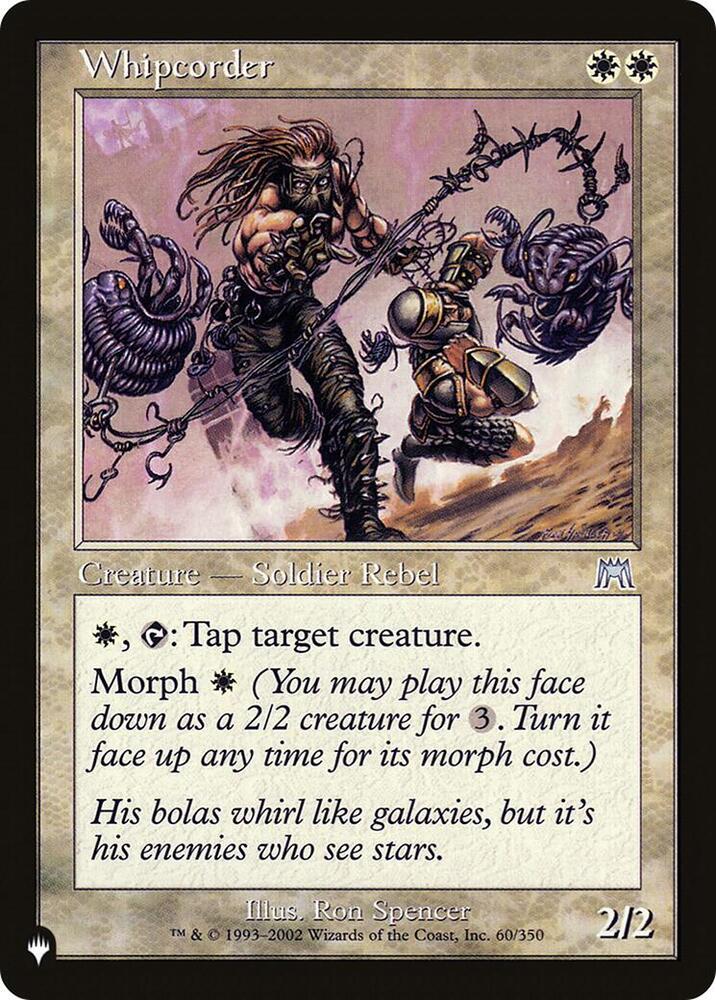 Whipcorder (60/350) [The List]
