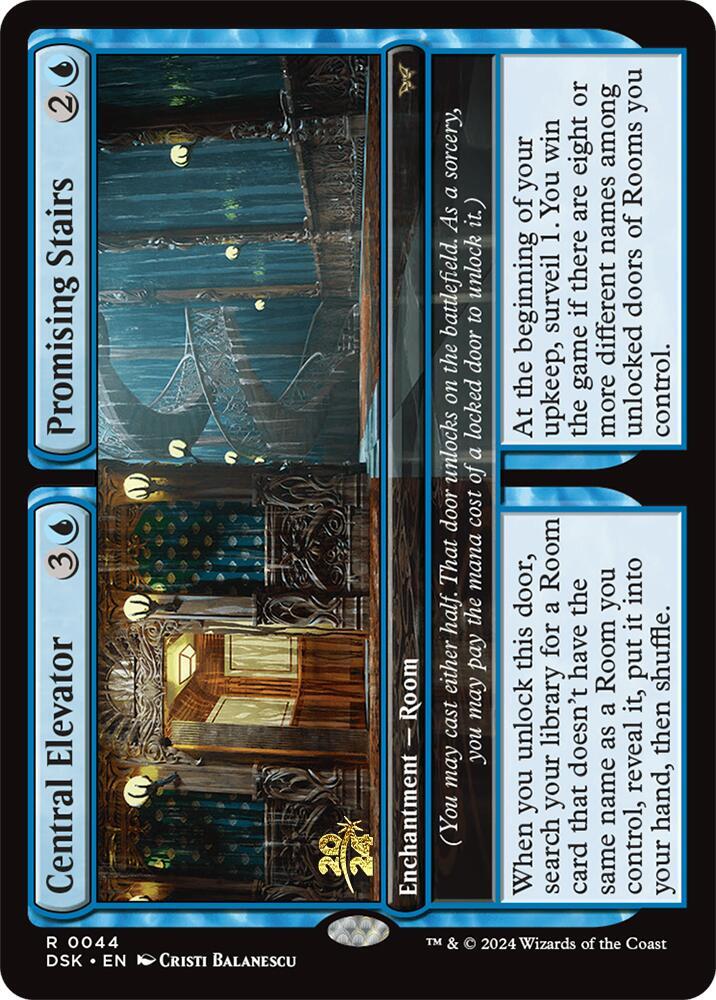 Central Elevator // Promising Stairs (44) [Prerelease Cards]