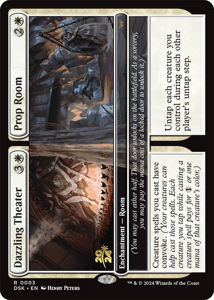 Dazzling Theater // Prop Room (3) [Prerelease Cards]