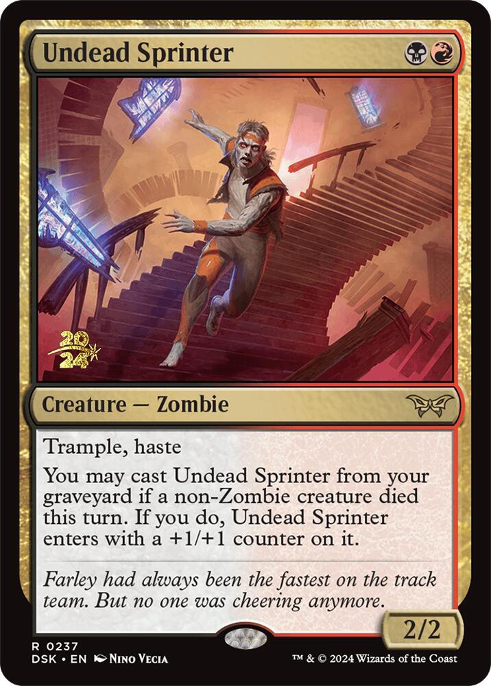 Undead Sprinter (237) [Prerelease Cards]